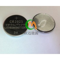 廠家直銷有源電子學生卡專用CR2025紐扣電池